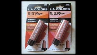 DollarTree Reviews: LaColors Nude Glam Lipsticks