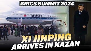 Live: President of China Xi Jinping arrives at Kazan Airport | BRICS Summit 2024