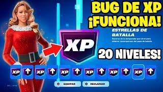 MAPA DE XP +20 NIVELES  COMO SUBIR DE NIVEL EN FORTNITE ⭐ MAPA XP, BUG DE XP O MAPAS DE XP FORTNITE