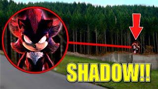 Drone Catches SHADOW THE HEDGEHOD in REAL LIFE!! *Sonic 3 The Movie*