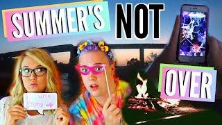 Things You NEED To Do Before Summer Ends! | Cicily Boone