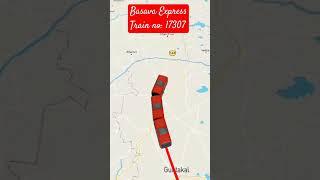 Basava Express Train route Train no 17307 #bangalore