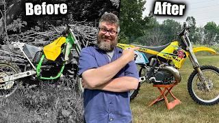 27 year old DIRT BIKE Gets New Life (RM 250 2 stroke)