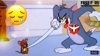 FREE FIRE TOM AND JERRY SAD STORY  ||TOM AND JERRY FREE FIRE  SAD STORY  #freefire