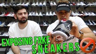 Exposing Fake Sneakers Game!! (A Sneaker Life)