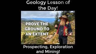 Prospecting, Exploration, and Mining.  #GLOTD