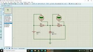 how to use zener diode in proteus | how to use zener diode as a voltage regulator in proteus