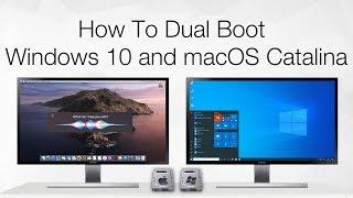 How to Dual Boot Windows 10 and macOS Catalina on PC | Hackintosh | Step By Step Guide