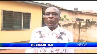 Residents Of Okhoro, Commend CEO Of Caesar Iyayi Nigeria Ltd. For Investing In Modern Equipment