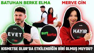 Kısmetse Olur Batuhan Berke Elma ve Merve Cin @atavratmiyav Sırt Sırta’da!|Aşk, Dedikodu, Fenomenlik