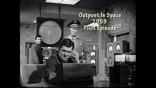 Outpost In Space 1959. Science fiction TV series. Crash landing, crew's survival on a hostile planet