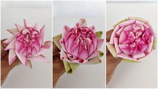 3 easy ways to fold lotus flower petals