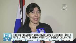 Colecta solidaria para comprar insumos a pacientes del INCAN