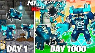 I Survived 1000 Days As WARDEN MONSTERS in HARDCORE Minecraft! (Full Story)