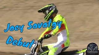 Joey Savatgy's Epic Debut On The Triumph tx250 At Fox Raceway In Pala, Ca!