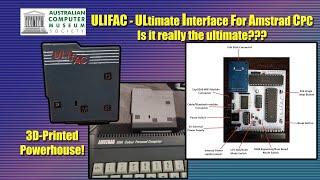 Test-Driving the ULtimate Interface for Amstrad CPC