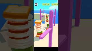 Sandwich Runner️‍New Update Level 279 #sandwichrunner #gaming #shorts #viralgameplay