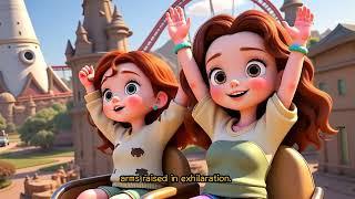 Nia & Nila’s Magical Day at Disney World  | Nursery Rhymes and Kids Songs