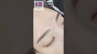 @체인지뷰티아카데미 까다로운 고객님도 대만족하시는 #체인지뷰티#자연눈썹#엠보눈썹#리얼후기_감사합니다 #shorts