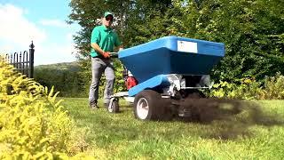 Self-Propelled Top Soil and Compost Spreader - Ecolawn Applicator