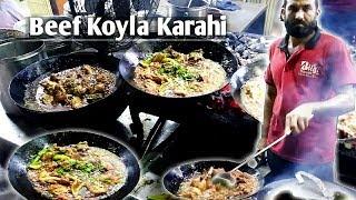 Special Beef Karahi Restaurant Style With Recipe | How to Make | Street Food of Karachi Pakistan