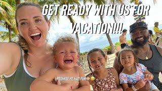 Get ready with us for vacationnnn!! Hair cuts, packing and more ️