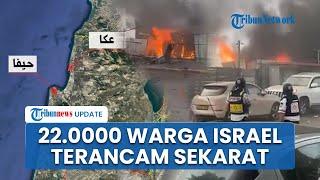 Api Berkobar di Permukiman 22 Ribu Warga Israel Imbas Rudal Hizbullah Hujani Wilayah Ma'alot Tashiha