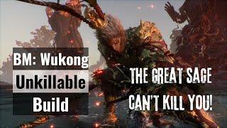 Black Myth Wukong - Unkillable Build Destroys The Great Sage