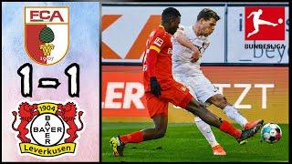 FC Augsburg 1 - 1 Bayer 04 Leverkusen | Highlights | Bundesliga