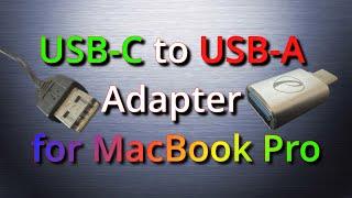 USB C to USB A Adapter for MacBook Pro