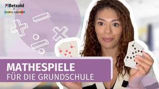 SPIELKARTEN UND POPCORN FÜR MATHE I Mathematik spielerisch lernen I Colorful Classroom X Betzold