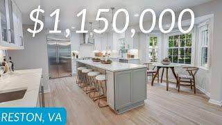 INSIDE A $1,150,000 BRAND NEW Home | Reston Virginia Real Estate Photography