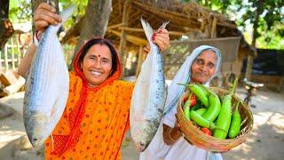 পদ্মার ইলিশ দিয়ে মশলা ছাড়া বাগানের সাদা বেগুনের ঝোল রান্না | Poddar Ilish | Begun ilish recipe