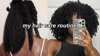 MY HAIR CARE ROUTINE FOR GROWTH ON NATURAL HAIR !! (type 4) 