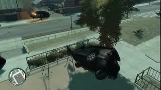 Carro levitando no Gta 4