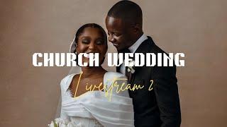 MY CHURCH WEDDING IS LIVE!! #LoveUnconventional24 || @TomikeAdeoye 's cinderella bride