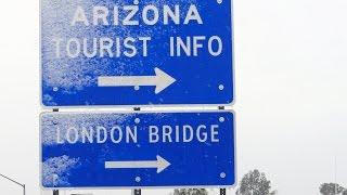 SNOWING on the London Bridge Lake Havasu!