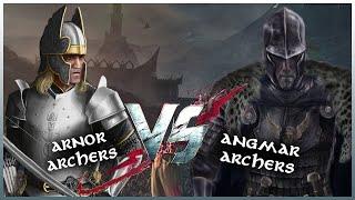 ARNOR ARCHERS vs ANGMAR ARCHERS (5 Round) | Dagor Birim Savaşları