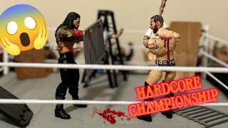 Roman Reigns vs CM Punk HARDCORE ACTION FIGURE MATCH!!! [MEW Eruption 4/4]