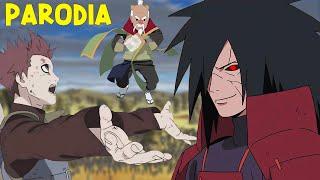 MADARA humilla a la ALIANZA SHINOBI - Parodia