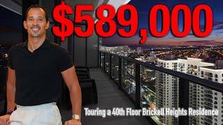 Touring a 40th Floor Residence at Brickell Heights East Tower