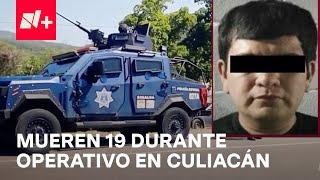 Violencia en Sinaloa: Mueren 19 personas en operativo para detener a Edwin Antonio Rubio López