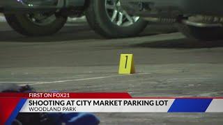 Shooting at Woodland Park parking lot, leaves one injured