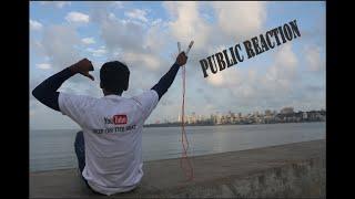 Public Reaction / rope skipping edition /funny reactions/CHETAN TAMBE/ SKIP ON THe BEAT