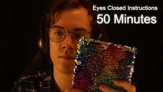 ASMR | Eyes Closed Instructions For Guaranteed Sleep 