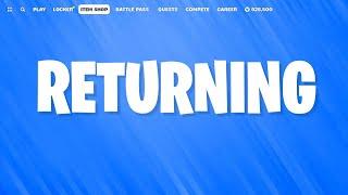 ALL Returning Item Shop Skins Fortnite!!