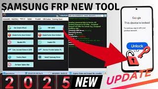 New Method  Samsung FRP Lock Remoe 2025 New Tool / All Samsung FRP Lock Bypass Free