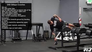 GHD Oblique Crunches (With Weight)