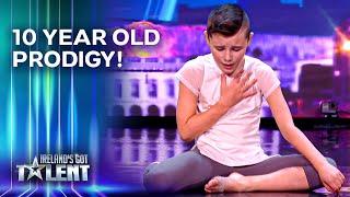 10 Year Old Prodigy SHOCKS With His Act! | Ireland's Got Talent