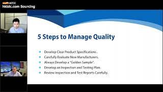 hktdc.com Sourcing Webinar: Effective Ways To Manage Product Quality